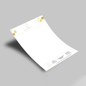 projekt papieru firmowego, papier firmowy
