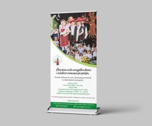 rollup dla szkoły, projekt rollup szkoła