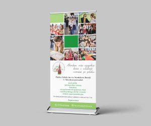rollup dla szkoły, projekt rollup szkoła